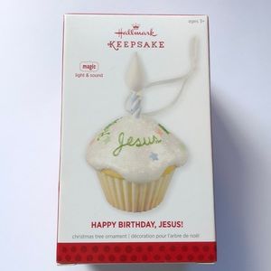 Hallmark “Happy Birthday Jesus” ornament *read*